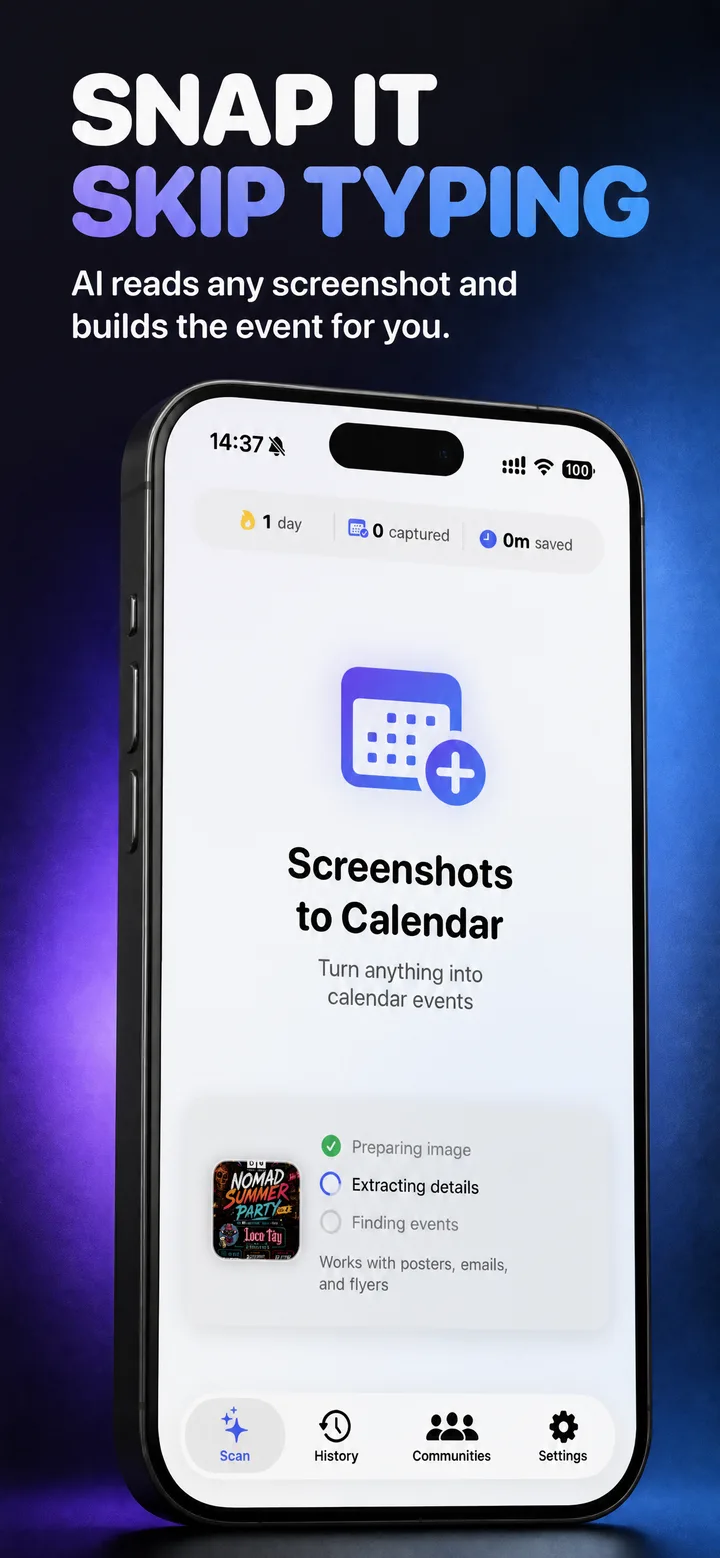 Snap it, skip typing: AI reads any screenshot