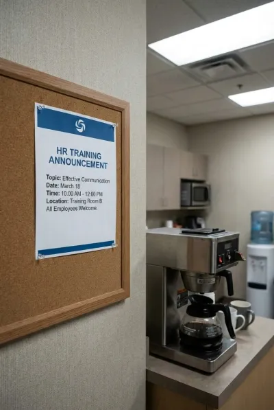 Training announcement